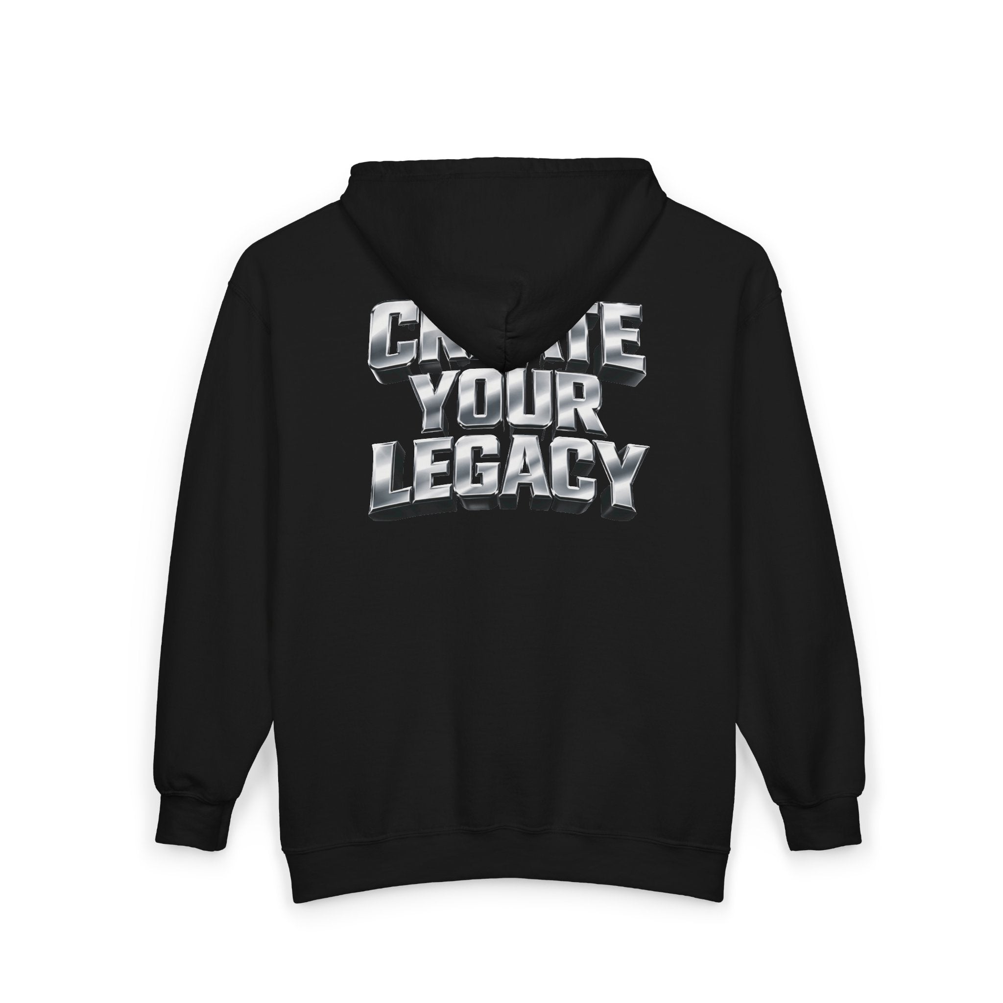 Unisex Full Zip Hooded Sweatshirt: CREATE YOUR LEGACY