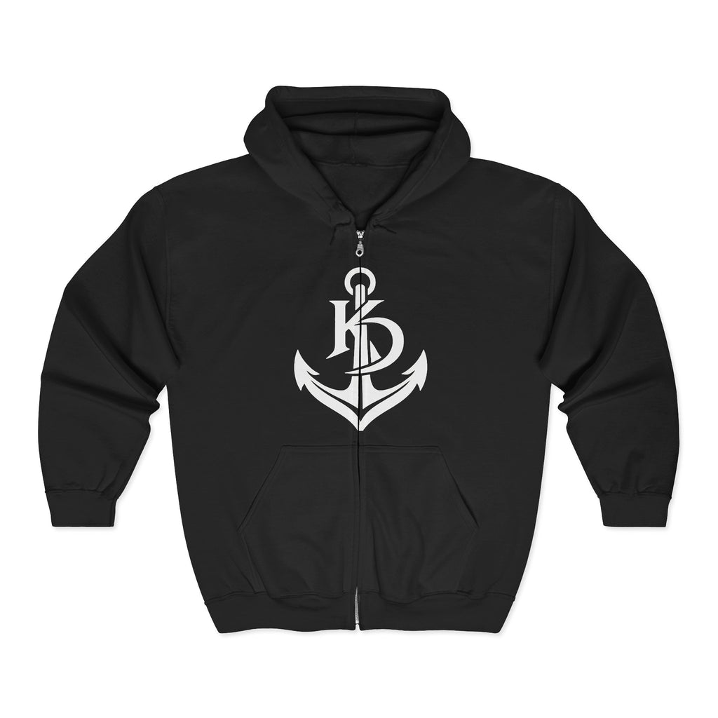 Unisex Full Zip Hooded Sweatshirt: CREATE YOUR LEGACY