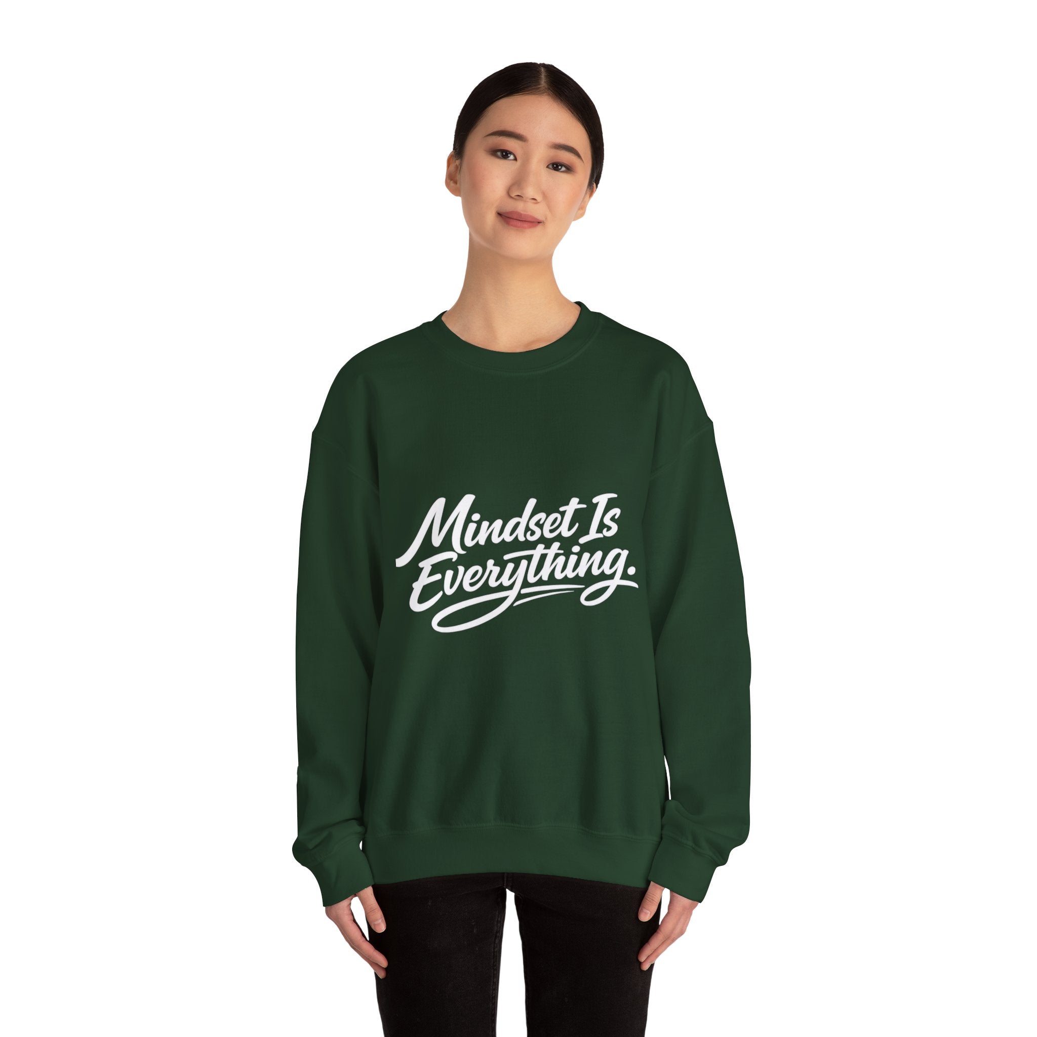 WEDNESDAY MOTIVATION - "Mindset Is Everything" Crewneck Sweatshirt