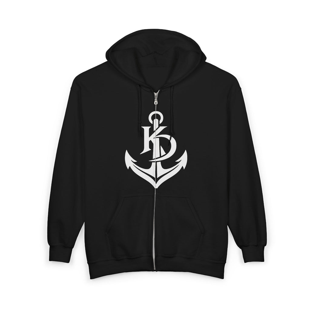 Unisex Full Zip Hooded Sweatshirt: CREATE YOUR LEGACY